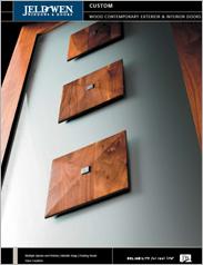 JELD-WEN® Custom Wood Contemporary Exterior and Interior Doors